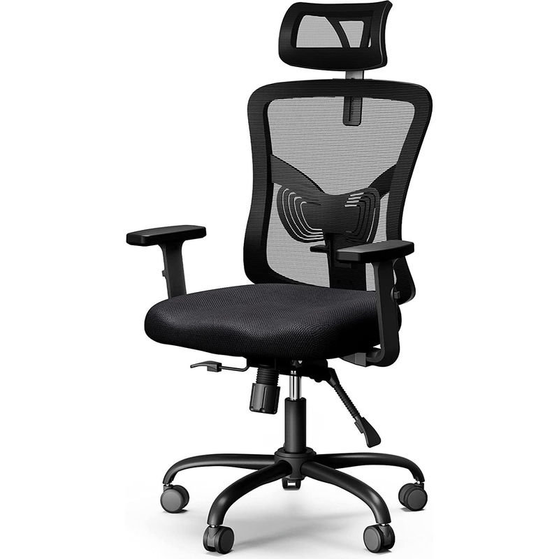 Modern Design High Back Mesh Office Chair con appoggio per braccio regolabile e supporto lombare