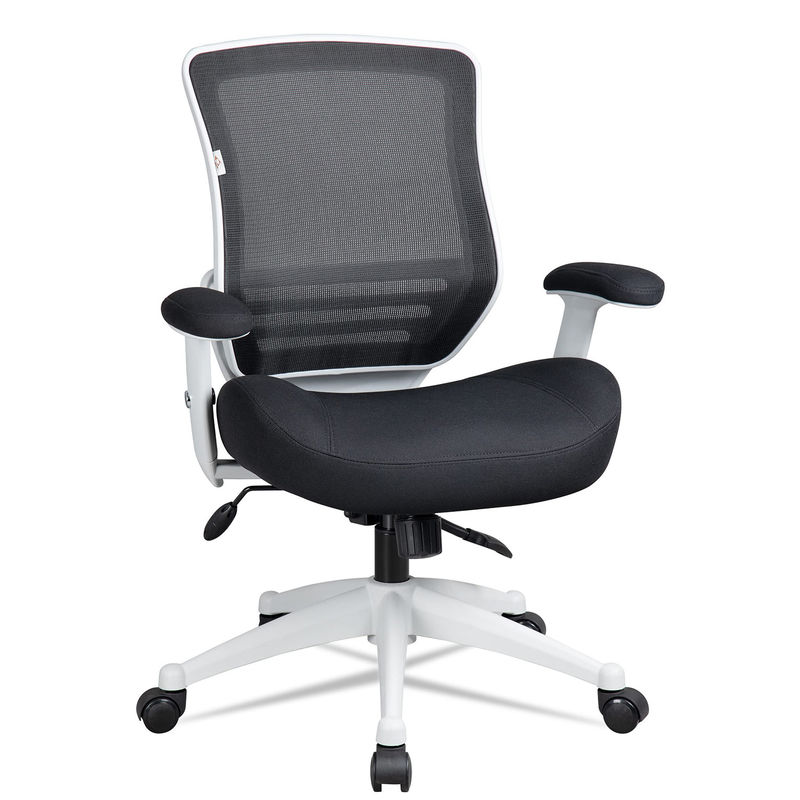 Sedia per computer a 360 giri con rete ergonomica con funzione di regolazione dell'altezza e supporto alla vita