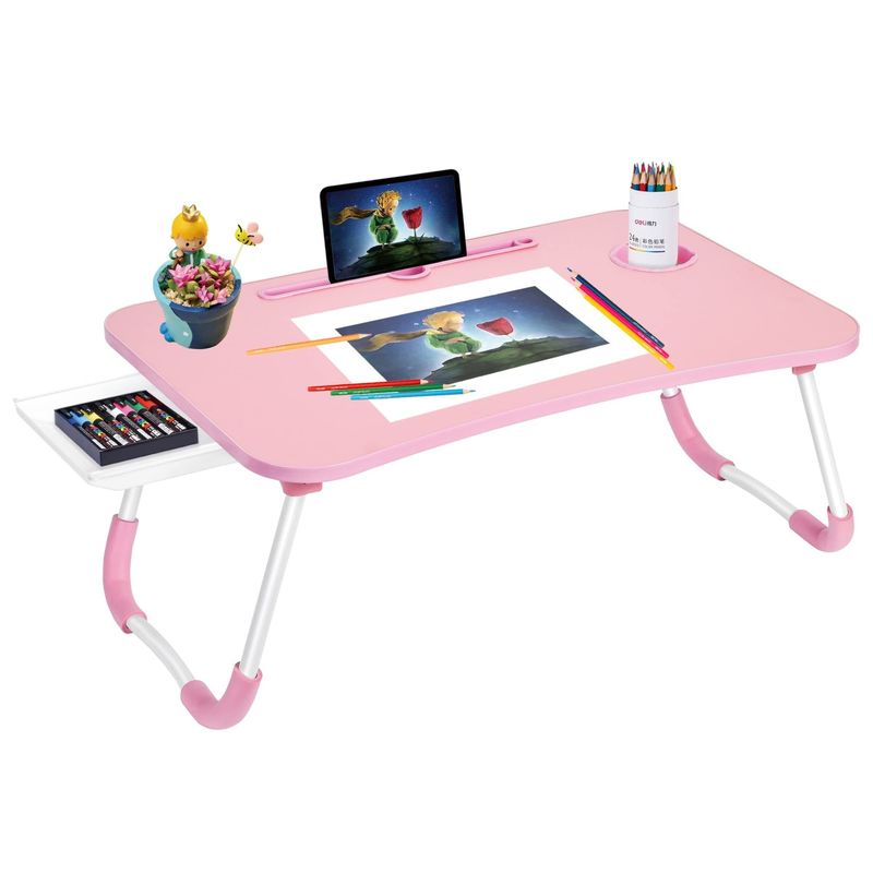 Grandi palestra Letto portatile Letto da tavolo Tavolo Tavolo da tavolo Stand con portatavola portabile Pieghevole Tavolo da letto portatile