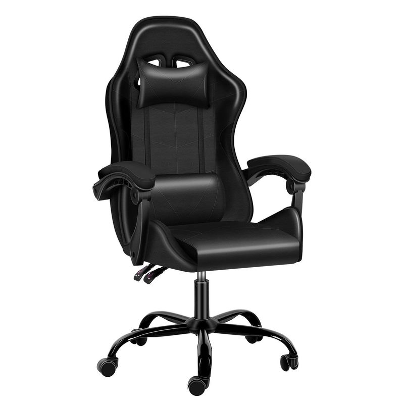 Sala giochi ALINUNU Computer Ergonomic Video Gaming Chair con poggiapiedi e supporto lombare