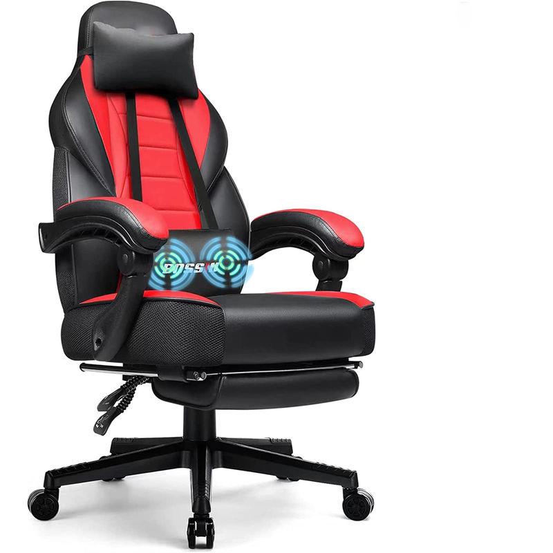 Sedile da gioco in stile colorato di corsa personalizzato con poggiapiedi e poggiatesta 45 libbre
