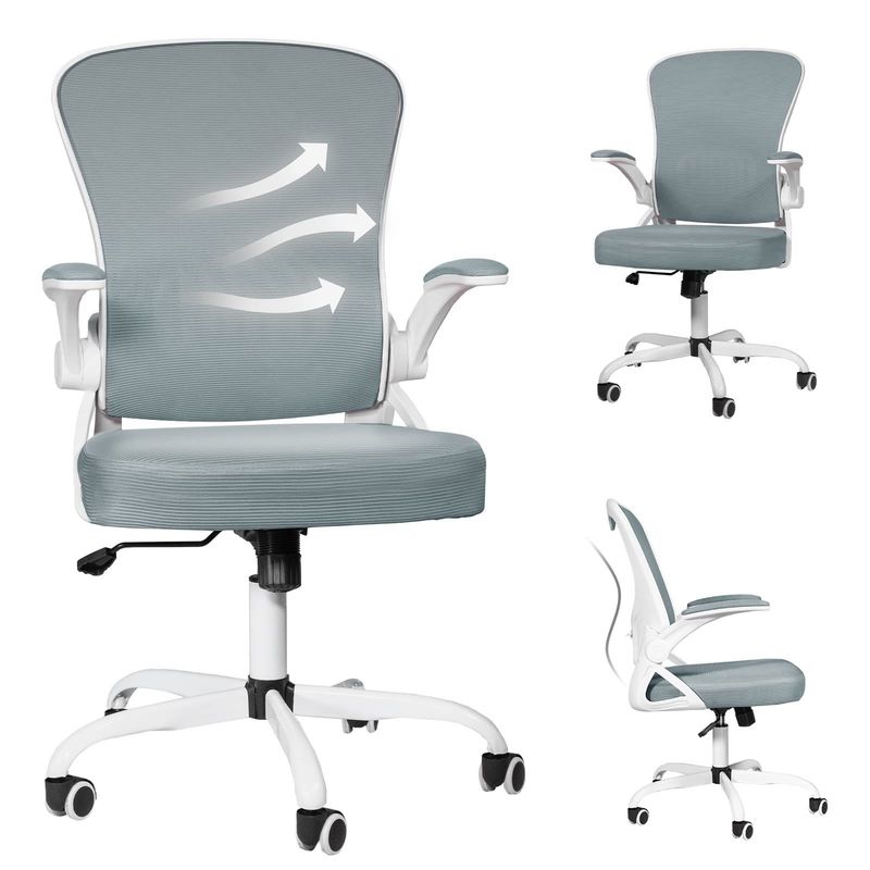Sedia da ufficio a maglia regolabile in altezza per la casa 21&quot;D x 24&quot;W x 43&quot;H