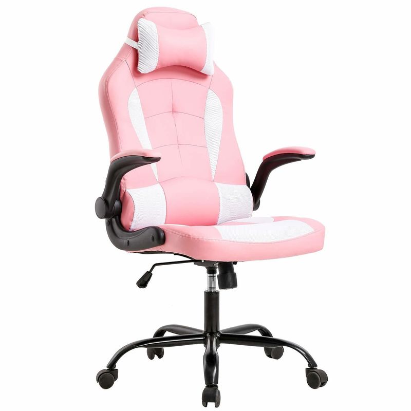Alinunu PC Racing Gaming Chair Sedile girevole Sedile in pelle finta Materiale tipo per adulti