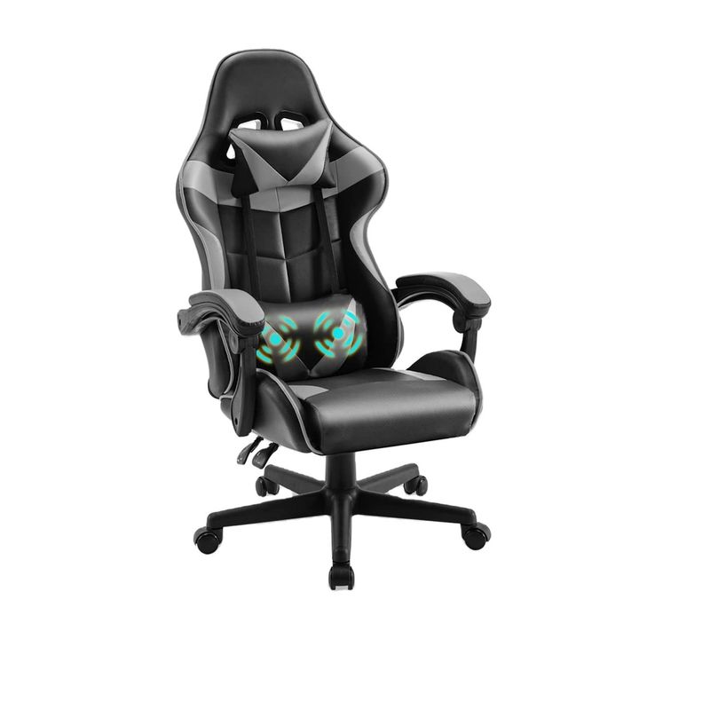 Sedile da gioco ALINUNU Sedile ergonomica a schiena alta con 3 ascensori a gas e supporto lombare