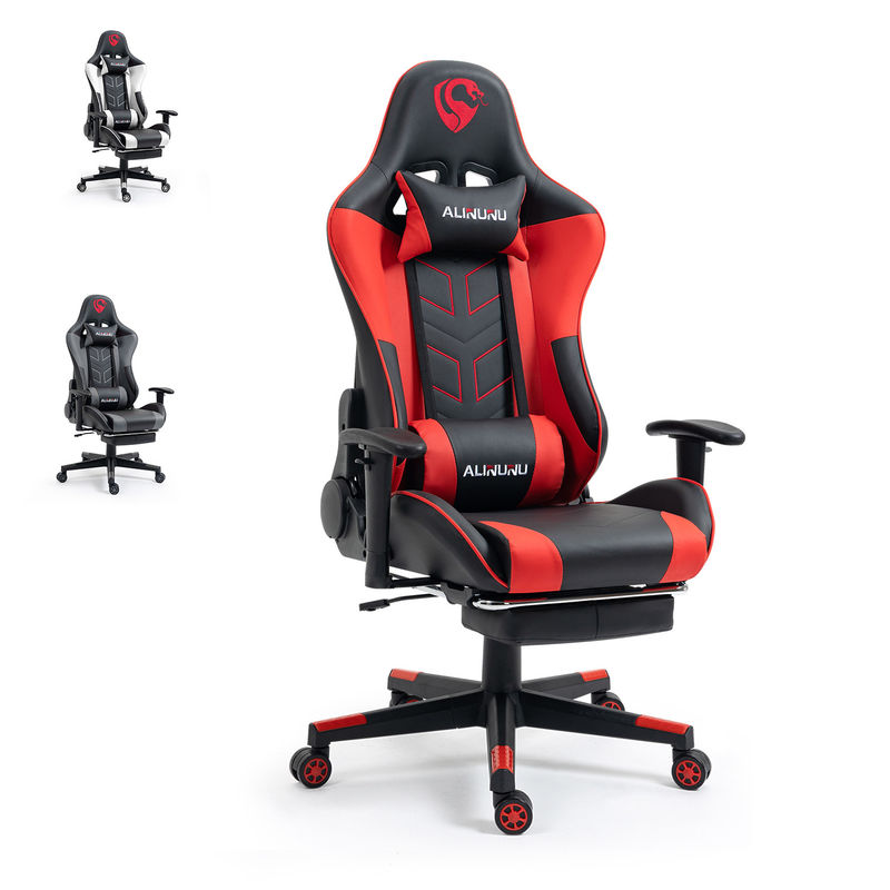 Porta il tuo gioco al livello successivo con ALINUNU High Back Gaming Chair e Footrest