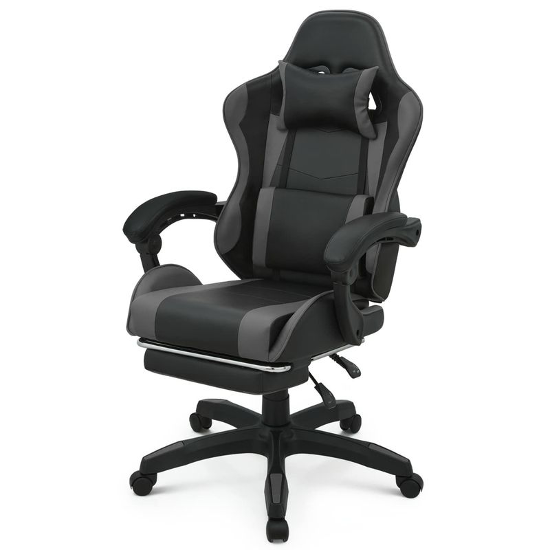 Computer Office Gaming Chair in colore personalizzato con appoggio per piedi appoggio per la testa supporto lombare